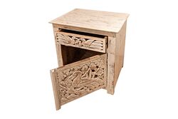 PEACOCK KOMODİN BEYAZ 41x51x61cm TK-13201-TK-13160-TK-012501-MH-TK-193 - 3