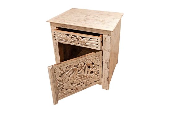 PEACOCK KOMODİN BEYAZ 41x51x61cm TK-13201-TK-13160-TK-012501-MH-TK-193 - 3