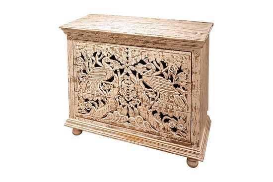 PEACOCK ŞİFONYER 3 ÇEKMECELİ BEYAZ 41x102x91cm TK-012503- MH-TK-195