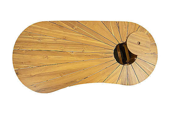 PEANUT OVAL YEMEK MASASI 100x200x75cm - 3