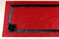 PERONTE RUNNER BORDO 40x140cm - Thumbnail