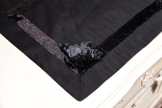 PERONTE RUNNER SIYAH 40x140cm