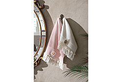 PİANSO 30x50 2 Lİ HAVLU KREM-PUDRA - 5