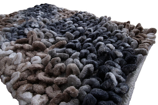 PIENA PASPAS KAHVE-LACIVERT-BEJ 40x60cm - 2