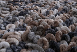 PIENA PASPAS KAHVE-LACIVERT-BEJ 60x90cm - 2