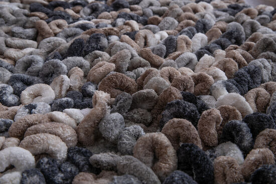 PIENA PASPAS KAHVE-LACIVERT-BEJ 60x90cm - 2