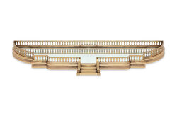 PM-13814 AYNALI SUNUM TEPSISI GOLD 71x25x7cm - KERVAN