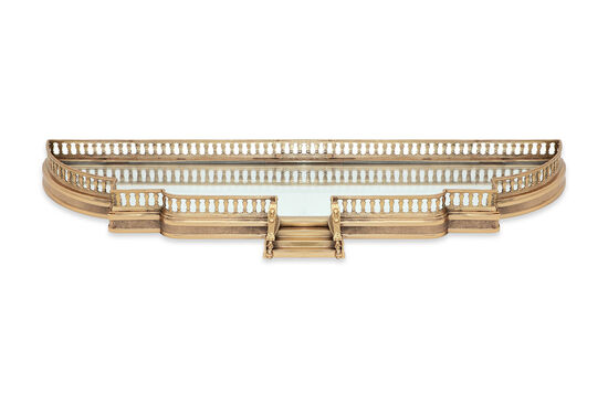 PM-13814 AYNALI SUNUM TEPSISI GOLD 71x25x7cm - 1
