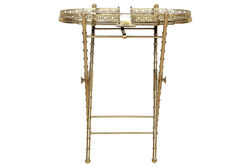 PM-18292-GLD TEPSILI SEHPA AYNALI ALTIN 86.36x51x111.76cm - 7