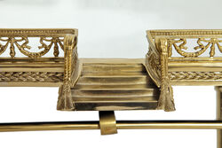 PM-18292-GLD TEPSILI SEHPA AYNALI ALTIN 86.36x51x111.76cm - 9