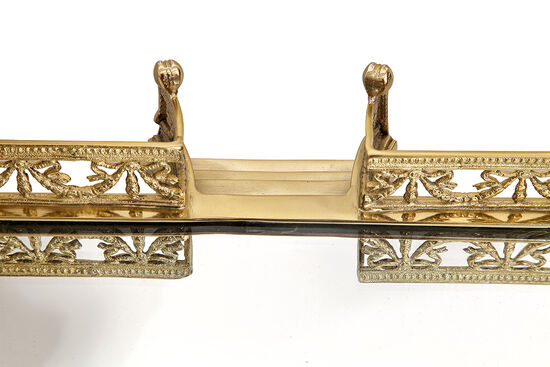 PM-18292-GLD TEPSILI SEHPA AYNALI ALTIN 86.36x51x111.76cm - 10