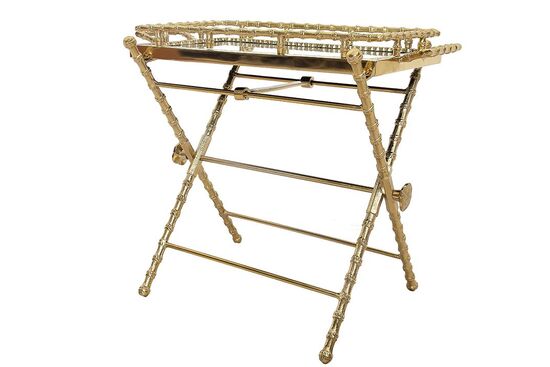 PM-18294-GLD TEPSILI SEHPA AYNALI ALTIN 53x41x56.50cm - 1