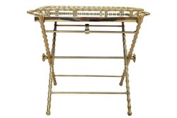 PM-18294-GLD TEPSILI SEHPA AYNALI ALTIN 53x41x56.50cm - 2