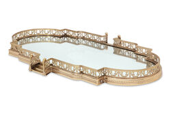 PM-20944-GLD AYNALI TEPSI GOLD 86x50x7cm - 2