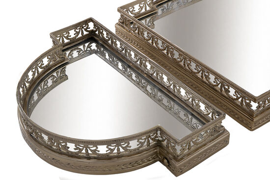PM-20944-L-GLD BUYUK AYNALI TEPSI GOLD 103x51x8cm - 5