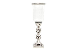 PM-3951-NKL MUMLUK GUMUS 13x13x50cm - KERVAN