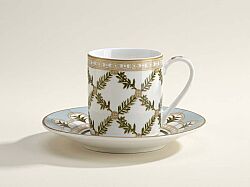PM0125 RSTA 2'li Porselen Kahve Fincan Seti 80 ml - KERVAN