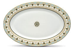 PM0132 RSTA Porselen Oval Sunumluk 36 x 24,5 cm - KERVAN
