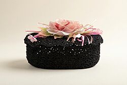 POLENTI KUCUK KUTU SIYAH 21.5x14x8.5 cm - KERVAN