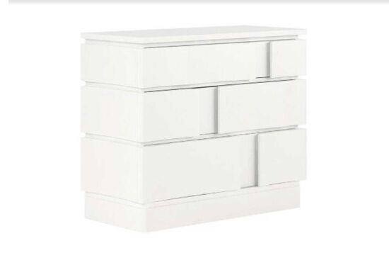 PORTICO ŞİFONYER 3 ÇEKMECE BEYAZ 46x102x86cm 323158-3317 - 4