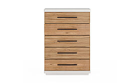 PORTİCO ŞİFONYER 5 ÇEKMECE KAHVE 46x137x96cm 323150-3351 - 3