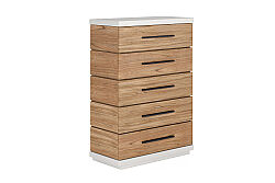 PORTİCO ŞİFONYER 5 ÇEKMECE KAHVE 46x137x96cm 323150-3351 - 4