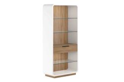 PORTICO VİTRİN CAMLI KREM 41x91x193cm 323401-3351 - VİTRİN