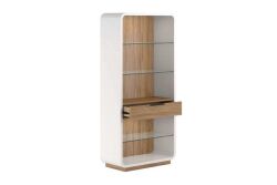 PORTICO VİTRİN CAMLI KREM 41x91x193cm 323401-3351 - 2