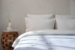 PREMİUM YATAK ÖRTÜSÜ ÇK. 240X250 CM MAVİ - KERVAN