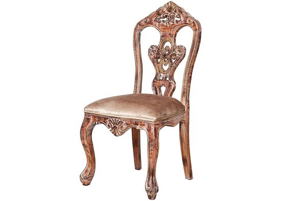 QUEEN SIRT AHSAP SANDALYE (AVIGNON) 55x50x110cm - 1