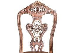 QUEEN SIRT AHSAP SANDALYE (AVIGNON) 55x50x110cm - 3