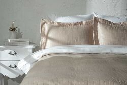 RAMSA PİKE-YATAK ÖRTÜSÜ 240x250 3 PRC GOLD - KERVAN