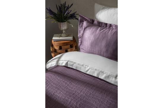 RAMSA PİKE-YATAK ÖRTÜSÜ 240x250 3 PRC LİLA - 4
