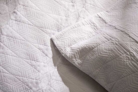 RASHA PİKE-YATAK ÖRTÜSÜ 170x240 2 PRC BEYAZ - 4