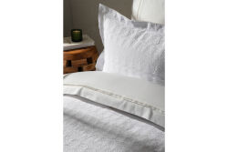 RASHA PİKE - YATAK ÖRTÜSÜ 240x250 3 PRC BEYAZ - 6