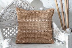 RASSA 45X45 CM KARE KIRLENT NATURAL - 2