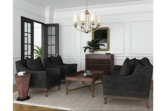 REVİVAL YAN SEHPA KAHVE 41x36x61cm 328309-1730 - 4