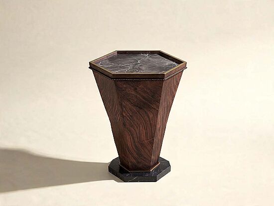 REVİVAL YAN SEHPA KAHVE 41x36x61cm 328309-1730 - 1