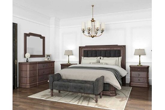 REVİVAL YATAK+2 KOMODİN 235x224x168cm 328126-1730-328140-1730 - 5