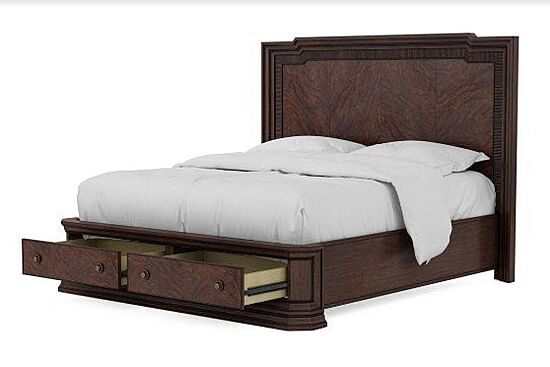 REVİVAL YATAK+2 KOMODİN KAHVE 221x184x173cm 328135-1730FB -HB-RS-328140 - 3