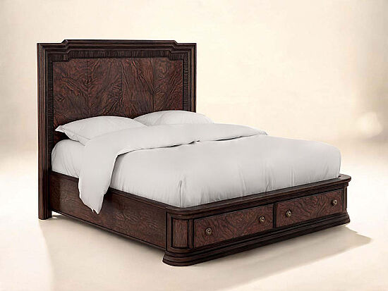 REVİVAL YATAK+2 KOMODİN KAHVE 221x184x173cm 328135-1730FB -HB-RS-328140 - 3