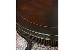 REVİVAL YUVARLAK YAN SEHPA KAHVE 71x71x61cm 328303-1730 - 3