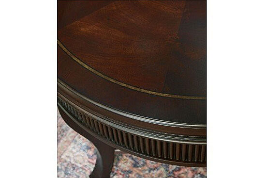 REVİVAL YUVARLAK YAN SEHPA KAHVE 71x71x61cm 328303-1730 - 3