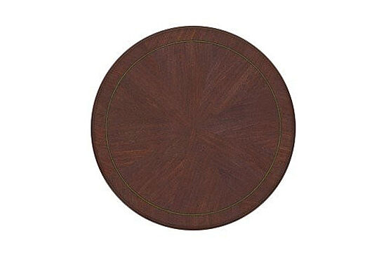 REVİVAL YUVARLAK YAN SEHPA KAHVE 71x71x61cm 328303-1730 - 4