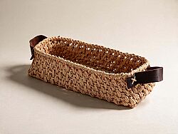RIGONNI DIKDORTGEN TEPSI NATURAL 12x30cm - HOME SWEET HOME