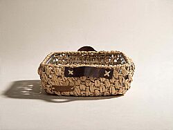 RIGONNI KARE SERVIS TABAGI 24X24 CM NATURAL - KERVAN