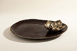RITUAL Pride Dekoratif Tabak 32cm L x 26,5 cm W x 5 cm H (24731) - 2