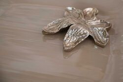 RITUAL Silk Stone Dekoratif Tabak 27 cm L x 25 cm W x 3 cm H (25010 ) - 2