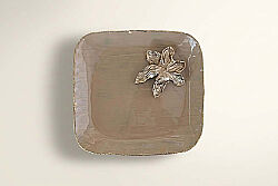 RITUAL Silk Stone Dekoratif Tabak 27 cm L x 25 cm W x 3 cm H (25010 ) - HSH-KRVN ORTAK