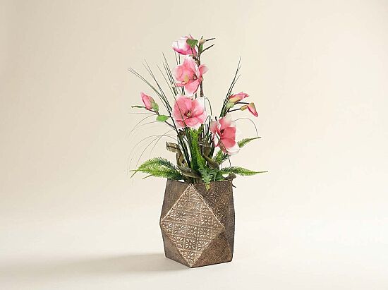 RONZE ARANJMAN PEMBE 30x75cm - 1